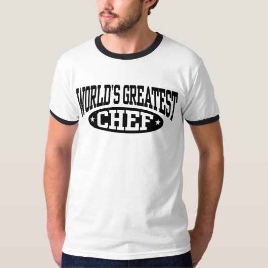 世界で最も偉大なシェフ Tシャツ (正面)