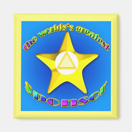 世界で最も偉大なスポンサー マグネット (正面)