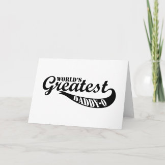 世界で最も偉大なダディオ カード