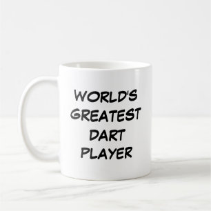「世界で最も偉大なダーツプレーヤー」マグカップ コーヒーマグカップ