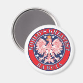 世界で最も偉大なバブシア マグネット (正面/裏面)