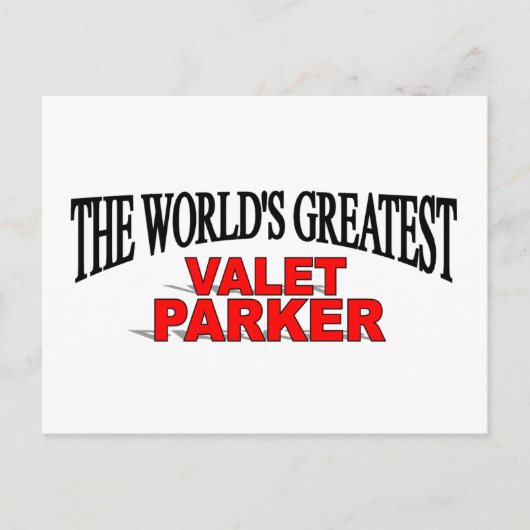 世界で最も偉大なバレットパーカー ポストカード (正面)