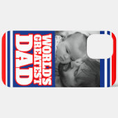 世界で最も偉大なパパのパーソナライズ写真iphoneケース Case-Mate iPhoneケース (裏面 / 右)