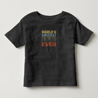 世界で最も偉大なパパの贈り物 トドラーTシャツ