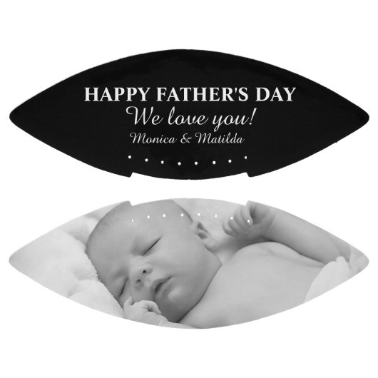 世界で最も偉大なパパファミリーの写真サッカーモダン アメリカンフットボール (パネル)