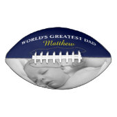 世界で最も偉大なパパファミリーの写真サッカーモダン アメリカンフットボール (正面)
