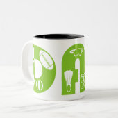 世界で最も偉大なパパマグ ツートーンマグカップ (正面左)