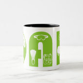 世界で最も偉大なパパマグ ツートーンマグカップ (中央)