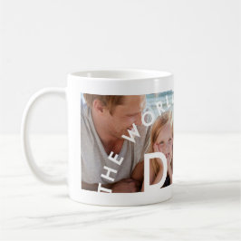 世界で最も偉大なパパ写真父の日 コーヒーマグカップ