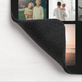 世界で最も偉大なパパ家族の子ども7写真コラージュ マウスパッド (コーナー)