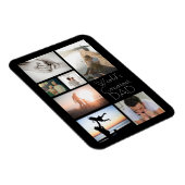 世界で最も偉大なパパ家族の子ども7写真コラージュ マグネット (右側)