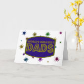 世界で最も偉大なパパ カード (黄色い花)