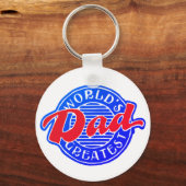 世界で最も偉大なパパ キーホルダー (正面)