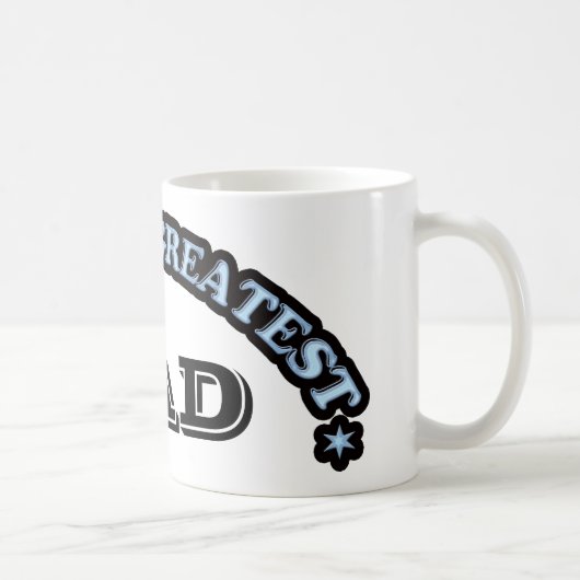 世界で最も偉大なパパ コーヒーマグカップ (右)