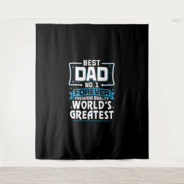 世界で最も偉大なパパ タペストリー