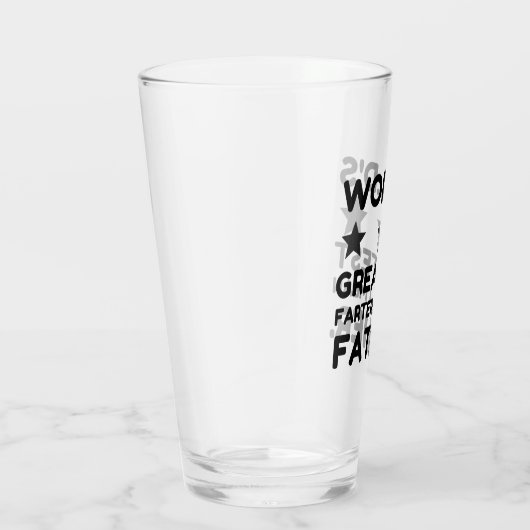 世界で最も偉大なファーター私は父を意味する タンブラーグラス (右)