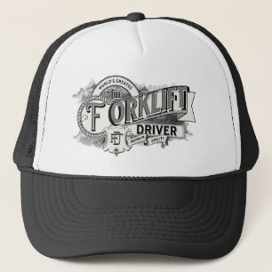 世界で最も偉大なフォークリフトの運転帽ヴィンテージ キャップ