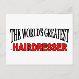 世界で最も偉大なヘアスタイリスト ポストカード