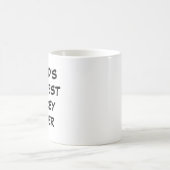 「世界で最も偉大なホッケープレーヤー」マグカップ コーヒーマグカップ (中央)