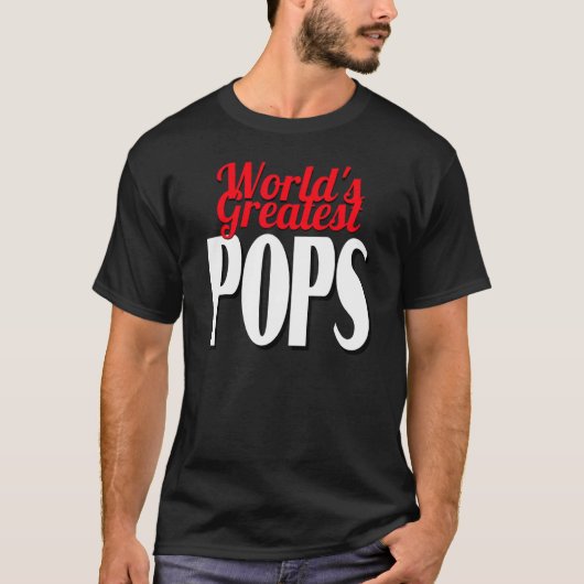 世界で最も偉大なポップ Tシャツ (正面)