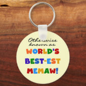 世界で最も偉大なミューと最高のして知られている キーホルダー (正面)