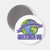 世界で最も偉大なメモー マグネット (正面/裏面)