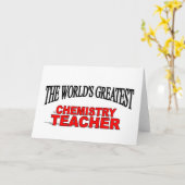 世界で最も偉大な化学先生 カード (黄色い花)