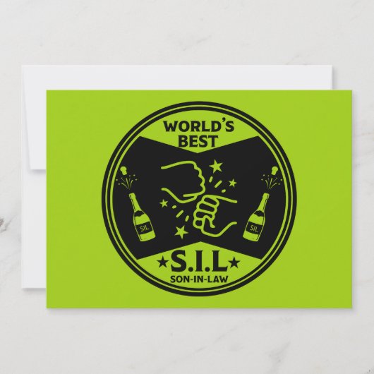 世界で最も偉大な婿 シーズンカード (正面)