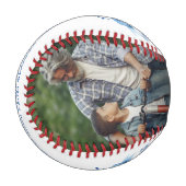 世界で最も偉大な孫の個人的なメッセージ2写真 野球ボール (正面左)