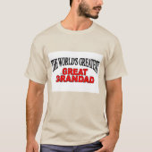 世界で最も偉大な孫素晴らし達 Tシャツ (正面)