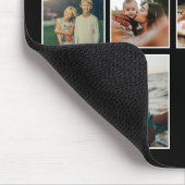 世界で最も偉大な母の家族の子ども7写真コラージュ マウスパッド (コーナー)