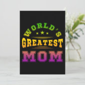 世界で最も偉大な母の日の贈り物 招待状 (スタンド正面)