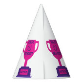 世界で最も偉大な母の日パーティー帽子 パーティーハット (裏面)