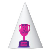 世界で最も偉大な母の日パーティー帽子 パーティーハット (正面)