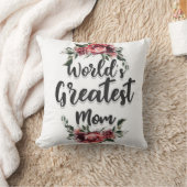 世界で最も偉大な母 |お母さんへのプレゼント クッション (ブランケット)