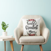 世界で最も偉大な母 |お母さんへのプレゼント クッション (椅子)
