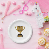 世界で最も偉大な父の日紙プレート ペーパープレート (パーティー)