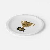 世界で最も偉大な父の日紙プレート ペーパープレート (アングル)