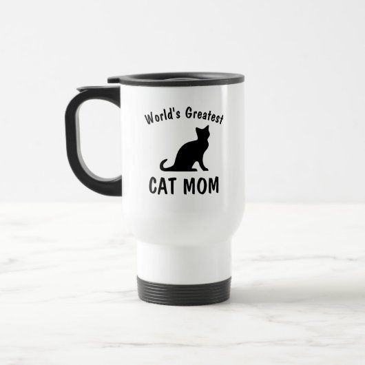 世界で最も偉大な猫ママはコーヒーマグに行くために旅行 トラベルマグ (左)