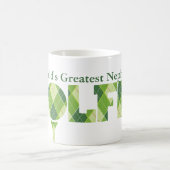 世界で最も偉大な甥とゴルファーのおもしろいゴルフ用マグカップ コーヒーマグカップ (中央)