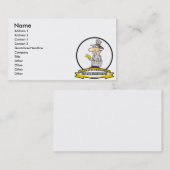 世界で最も偉大な私立探偵の男性の漫画 名刺 (正面/裏面)