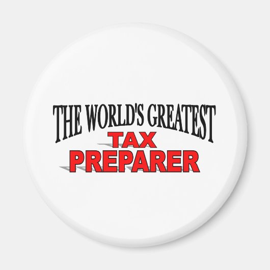 世界で最も偉大な税率作成者 マグネット (正面)