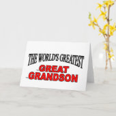 世界で最も偉大な素晴らし孫 カード (黄色い花)