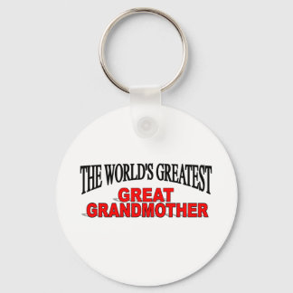 世界で最も偉大な素晴らし祖母 キーホルダー