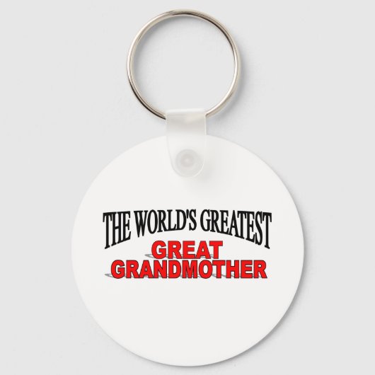 世界で最も偉大な素晴らし祖母 キーホルダー (正面)