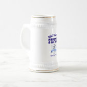 世界で最も偉大な継父 – Faters Day Gift ビールジョッキ (正面左)