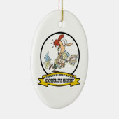 世界で最も偉大な行政補助女性 セラミックオーナメント (右)