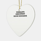 世界で最も偉大な銀行経営者 セラミックオーナメント (左)