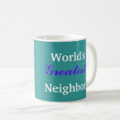 世界で最も偉大な隣人マグカップ コーヒーマグカップ (正面右)