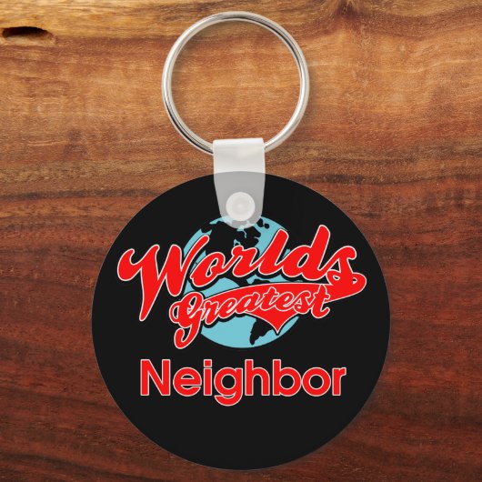 世界で最も偉大な隣人 キーホルダー (正面)
